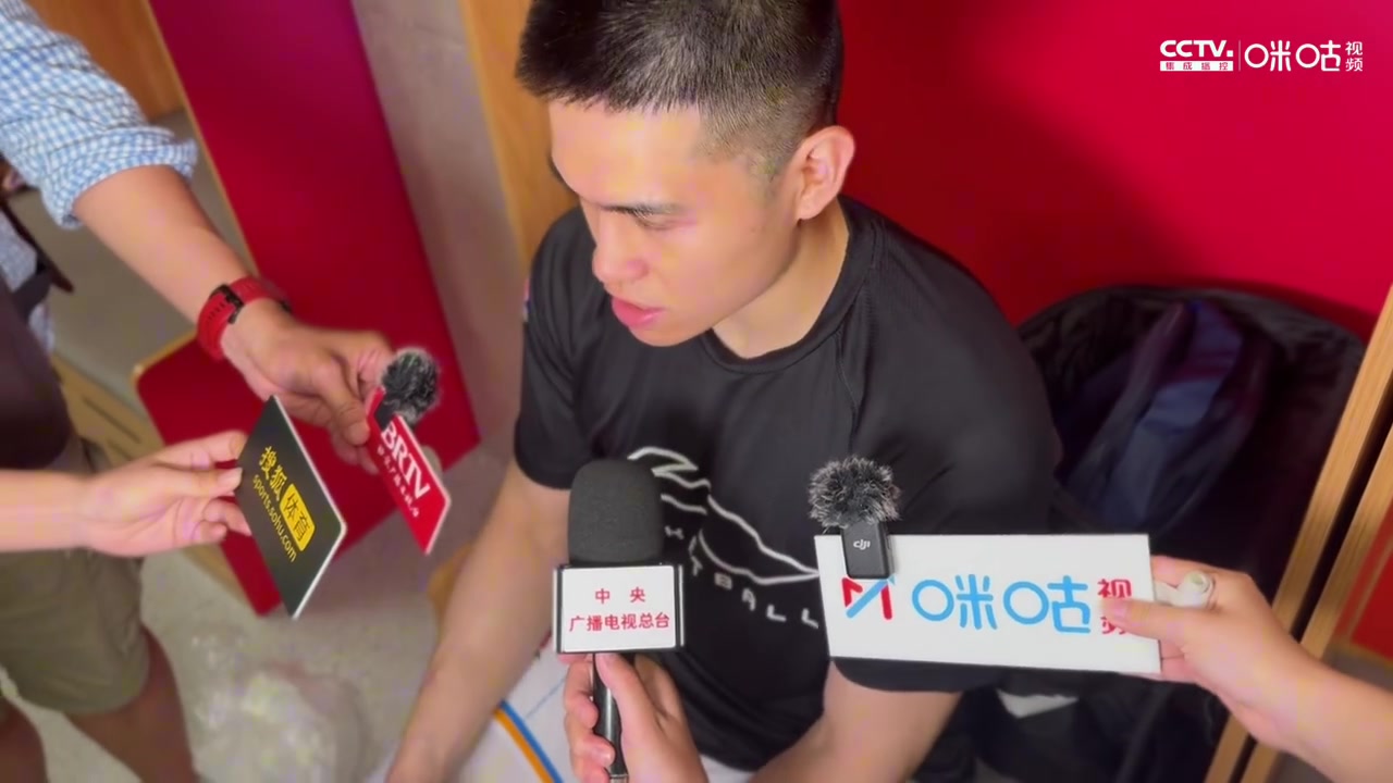 陳盈駿：總決賽拼的是誰更團結(jié) 誰心態(tài)更好 后面還要做到今天這樣