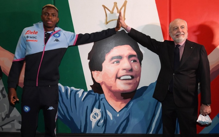 7500萬離隊那不勒斯2020年花7890萬購得奧斯梅恩，為隊史標王