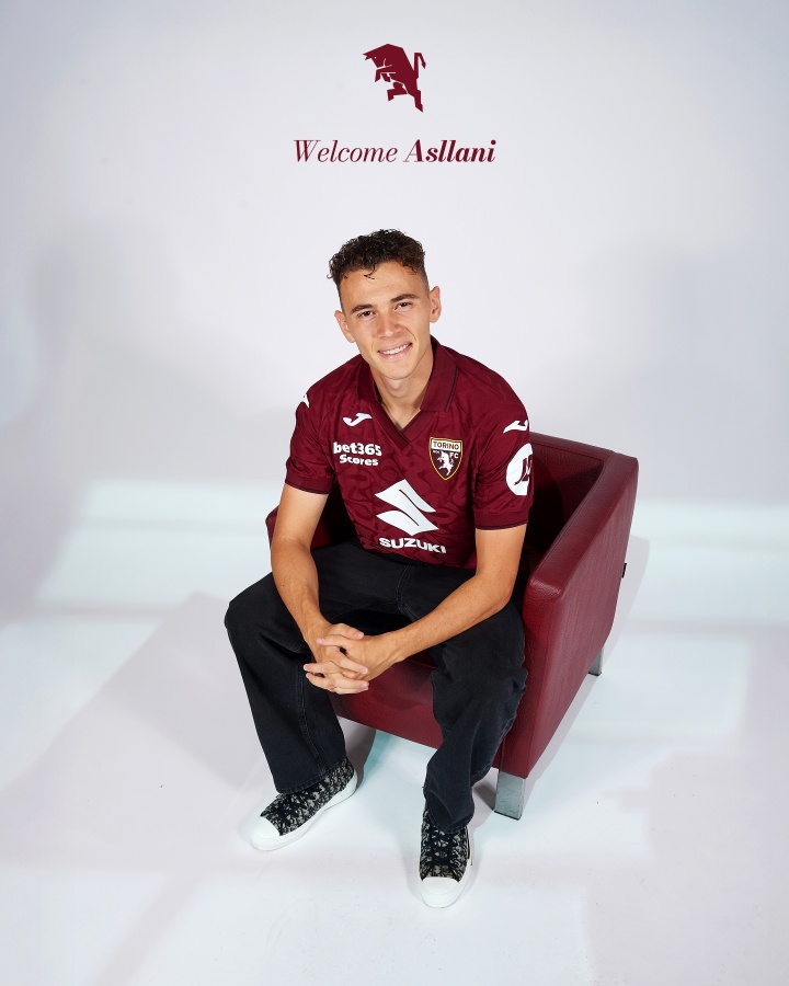 官方：國米中場阿斯拉尼租借加盟都靈，含1200萬歐選擇買斷條款